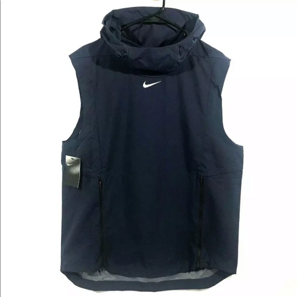 nike hooded vest